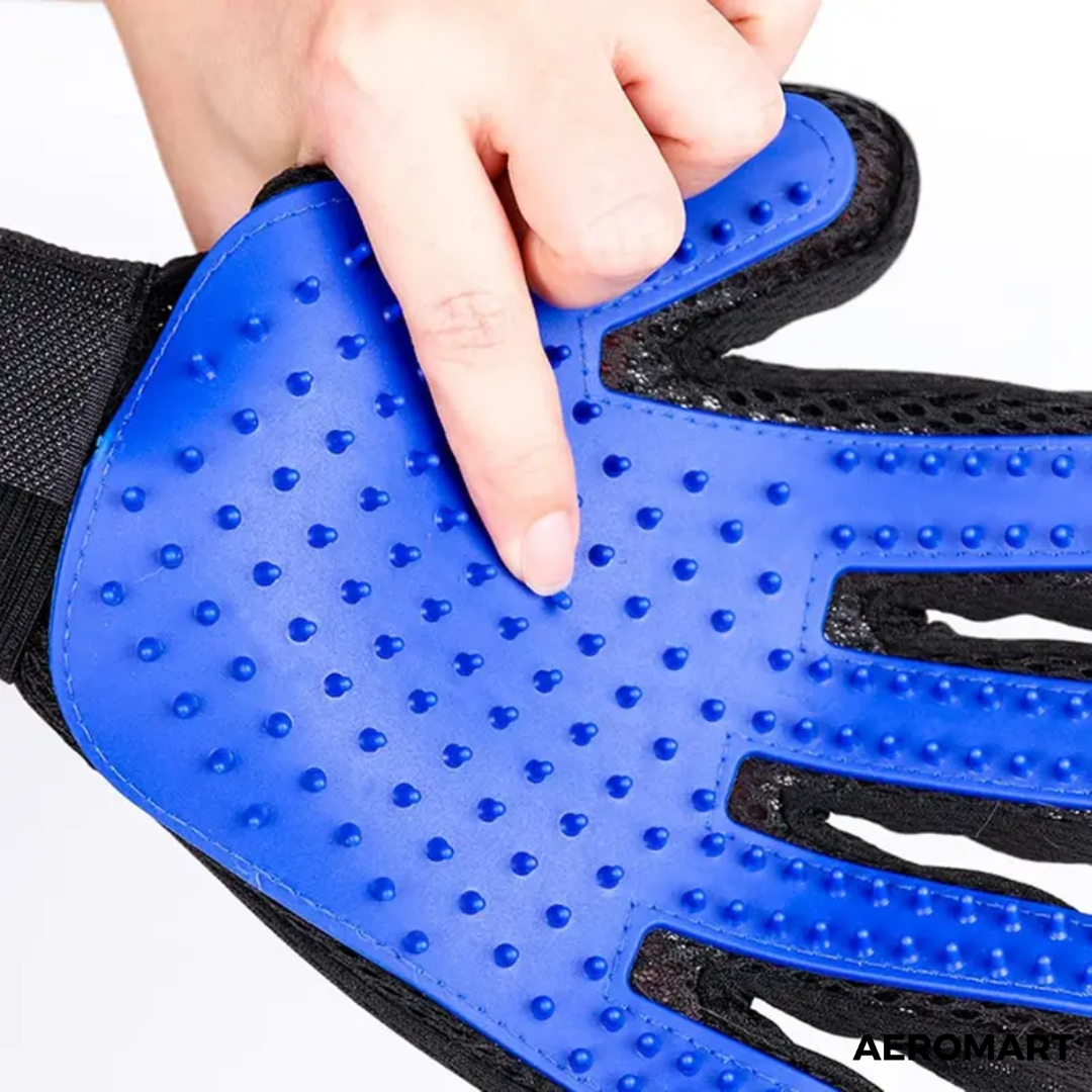 GUANTE REMOVEDOR DE PELO PARA MASCOTAS