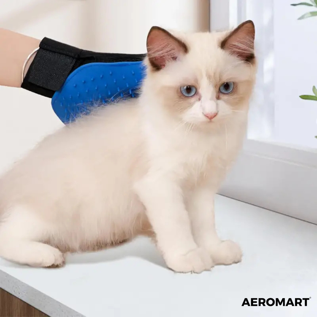 GUANTE REMOVEDOR DE PELO PARA MASCOTAS