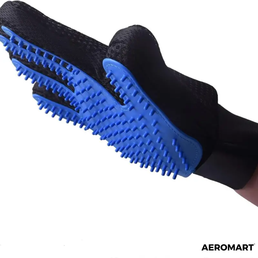 GUANTE REMOVEDOR DE PELO PARA MASCOTAS