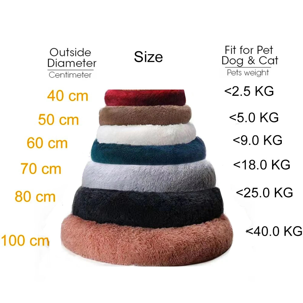 CAMA PARA MASCOTAS REDONDA