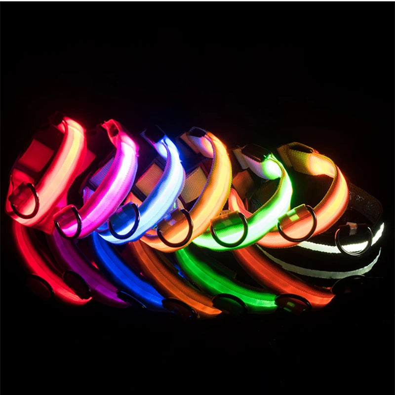 COLLAR LUMINOSO AJUSTABLE
