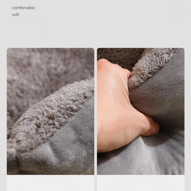 CAMA DE FELPA PARA MASCOTAS