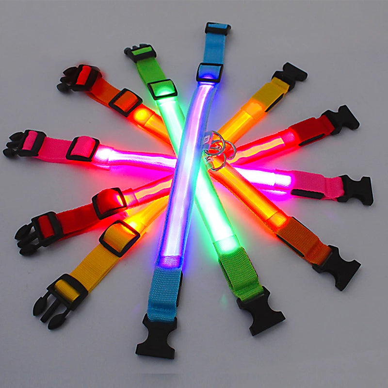 COLLAR LUMINOSO AJUSTABLE