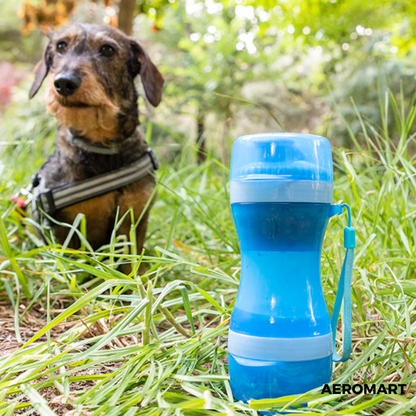 BOTELLA 2 EN 1 PARA MASCOTAS
