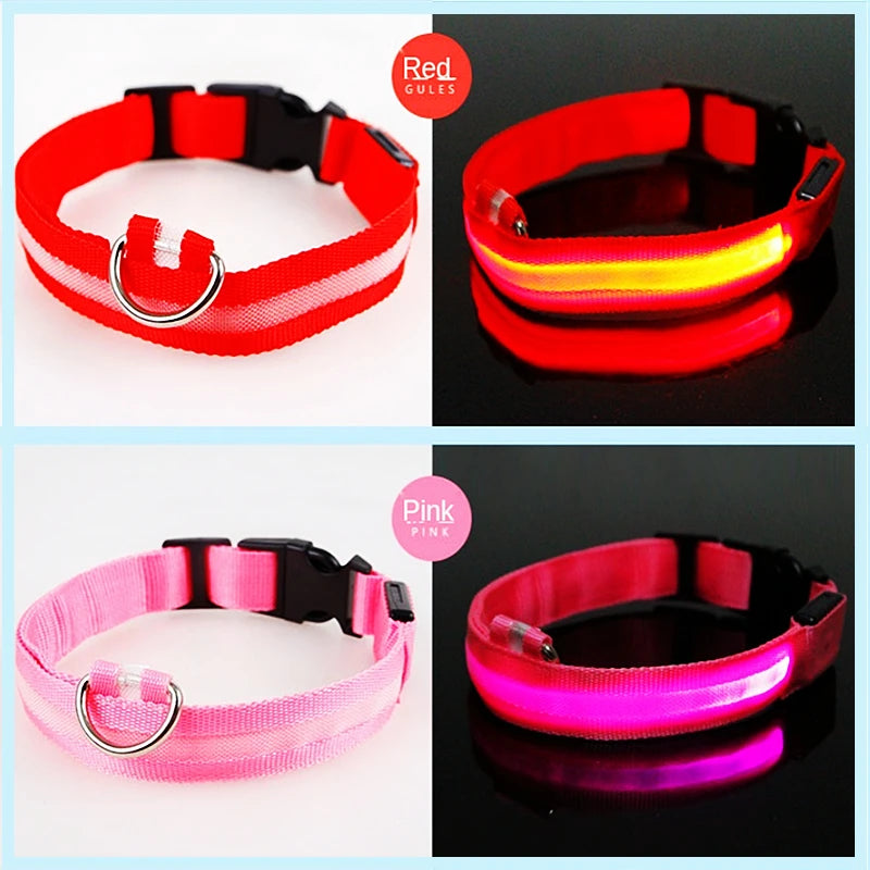 COLLAR LUMINOSO AJUSTABLE
