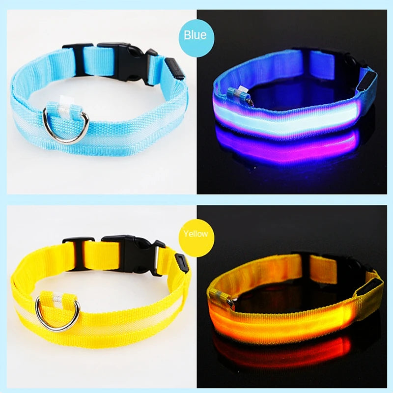 COLLAR LUMINOSO AJUSTABLE