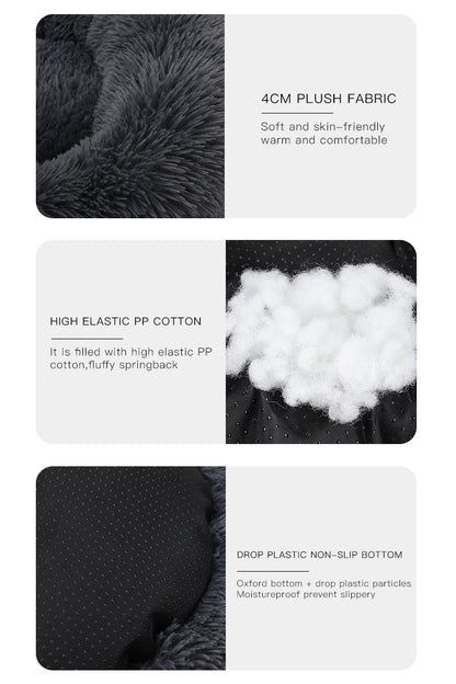 CAMA PARA MASCOTAS REDONDA